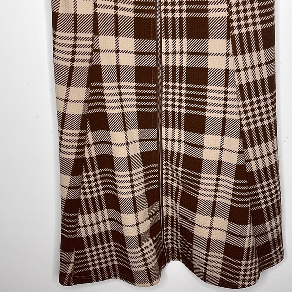 SHEIN Dress Women XL Brown Mini Summer Dress - Picture 5 of 6